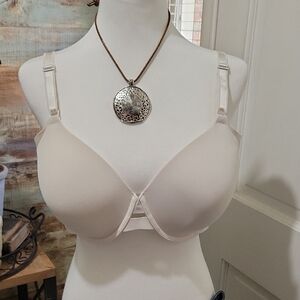 Warners Bra 40C Lightly Lined RA3561W Blissful Benefits Underarm Smoothing Ivory